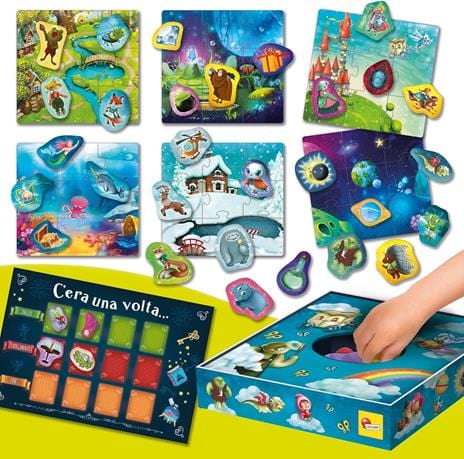 Giocattoli educativi Lisciani Carotina, Gli Utilissimi - L'allegro Raccontastorie