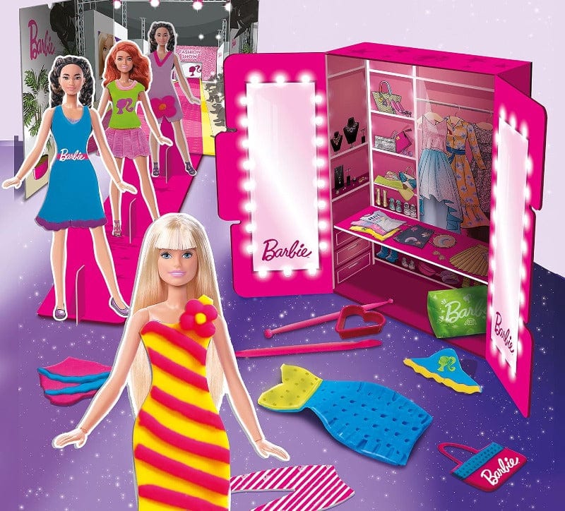 Plastilina Barbie Fashion Show, Crea la Moda con Pasta Modellabile +4 Anni