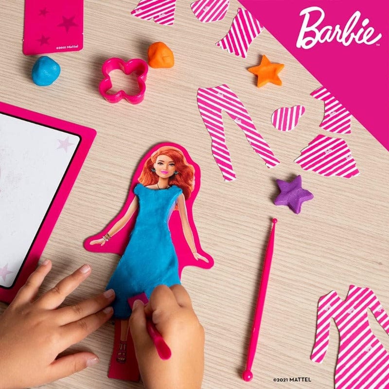 Plastilina Barbie Fashion Show, Crea la Moda con Pasta Modellabile +4 Anni