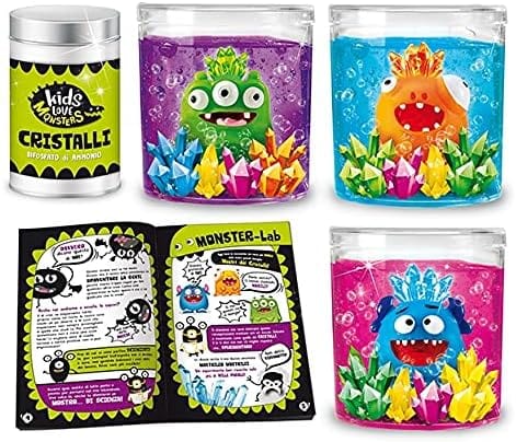 Giocattoli educativi Lisciani Giochi - Kids Love Monsters Mostri di Cristallo