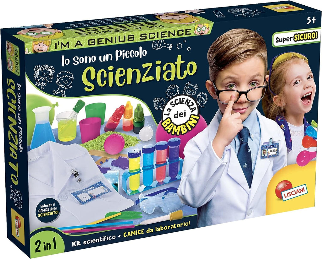 Giochi e giocattoli I'm a Genius Io sono un piccolo Scienziato, Lisciani Giochi Il Super Laboratorio dei Primi 101 Esperimenti, Lisciani