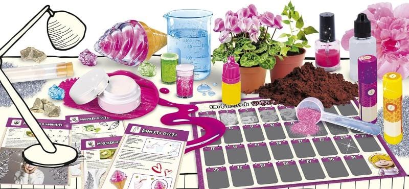Kit scientifici e di esplorazione Lisciani  I'm a Genius, Un Mese di sorprese scientifiche Bambino e Bambina Lisciani, Un Mese di sorprese scientifiche Bambino e Bambina