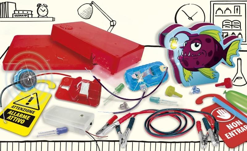 Kit scientifici e di esplorazione I'm a Genius Laboratorio di Circuiti Elettrici - Lisciani