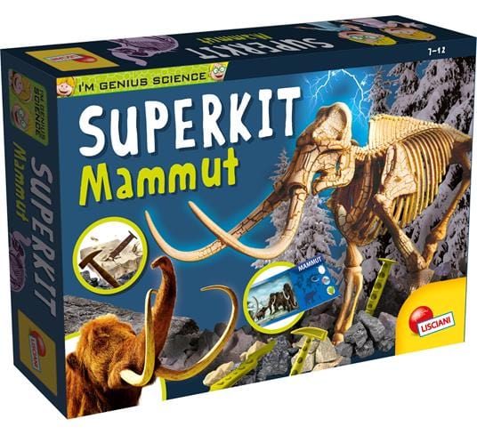 Giocattoli educativi Lisciani I'm a Genius, Super Kit Mammut
