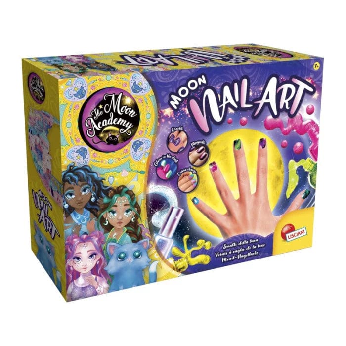 Giocattoli artistici e da disegno The Moon Academy - Moon Nail Art, Lisciani Crea Smalti della Luna The Moon Academy - Moon Nail Art, Lisciani Crea Smalti 