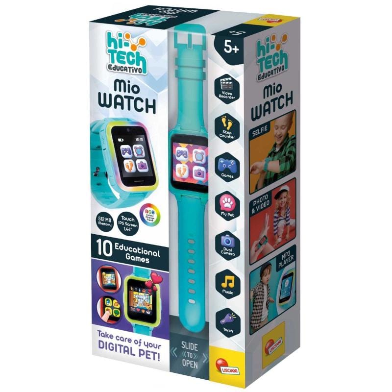 Lisciani Mio Watch, Smartwatch per Bambini Hi Tech Lisciani Mio Watch, Smartwatch per Bambini Hi Tech