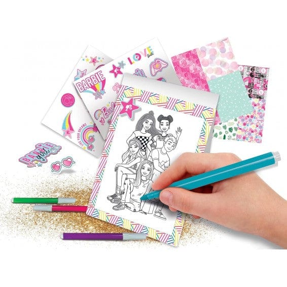 Giocattoli artistici e da disegno Lisciani Barbie Creative Travel Kit Lisciani Barbie Creative Travel Kit