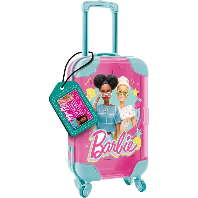 Giocattoli artistici e da disegno Lisciani Barbie Creative Travel Kit Lisciani Barbie Creative Travel Kit