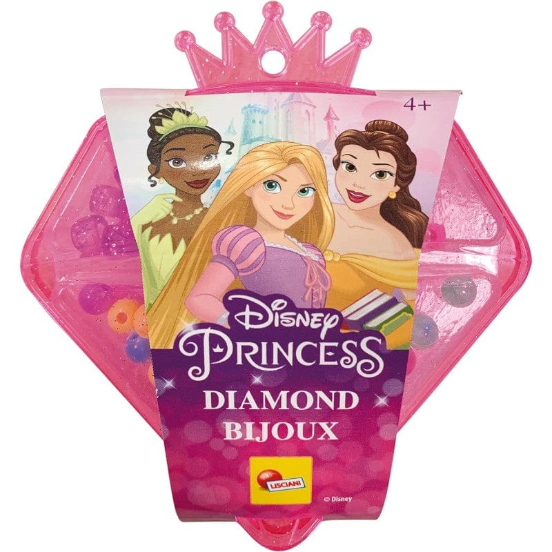 crea Gioielli Disney Princess Diamond Bijoux, Crea Gioielli con Perline e Lettere- Lisciani Disney Princess Crea Gioielli con Perline e Lettere- Lisciani