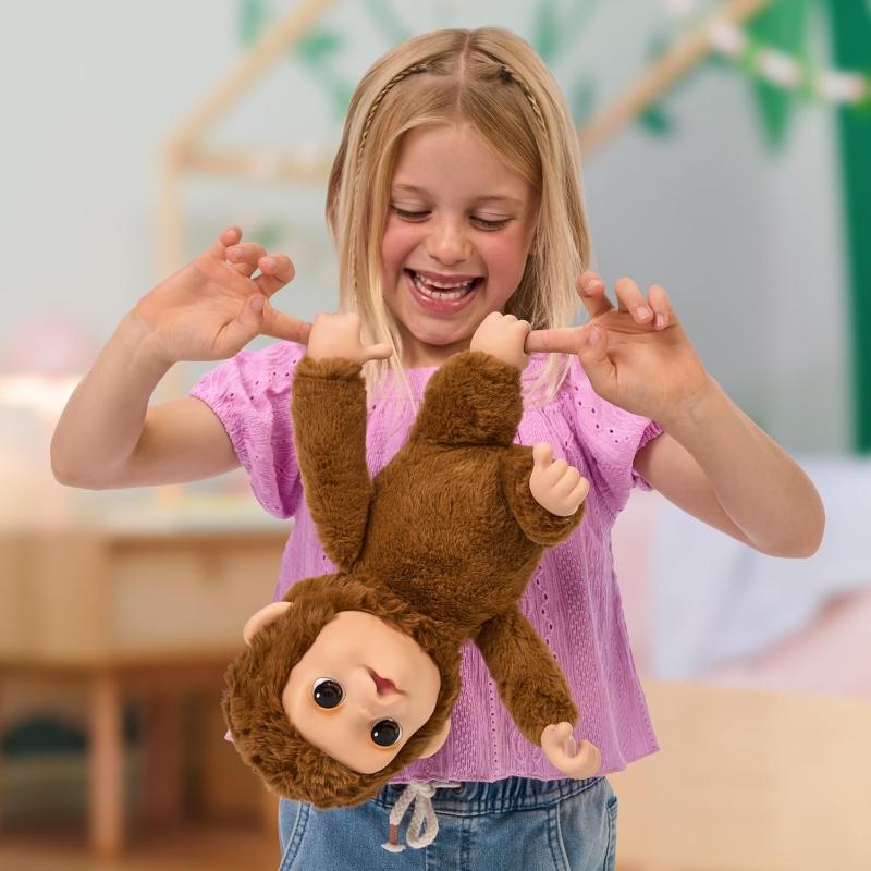 Animali Interattivi Little Live Pets Mango - Scimmietta Interattiva con più di 50 Suoni, Movimenti e Reazioni Little Live Pets Mango - Scimmietta Interattiva con più di 50 Suoni, Movimenti e Reazioni