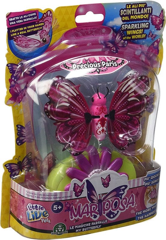 Animali Interattivi Little Live Pets - Mariposa Farfalle Magiche Interattive, Assortimento Little Live Pets - Mariposa Farfalle Magiche Interattive