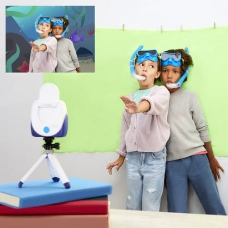 Giocattoli Tobi 2 Foto e Video Camera per Bambini con Effetti Me Contro Te Studio Maker, Macchina Fotografica di