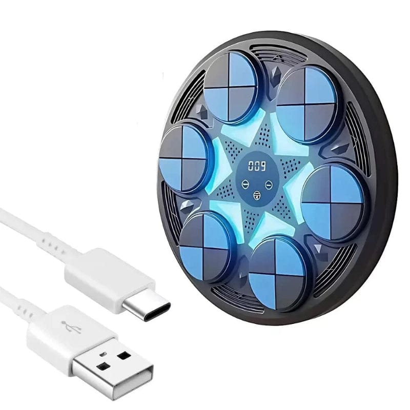 Macchina da Boxe Musicale Bluetooth LED Pungiball Macchina da Boxe Musicale Bluetooth LED Pungiball