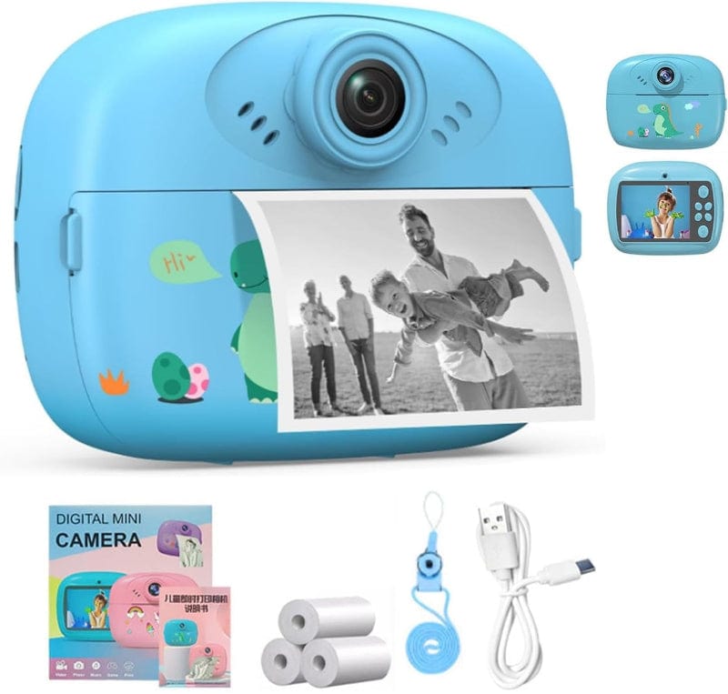 Dispositivi elettronici giocattolo Fotocamera Istantanea per Bambini con funzione Video, Selfie e Mp3 Fotocamera Istantanea per Bambini con funzione Video, Selfie e Mp3