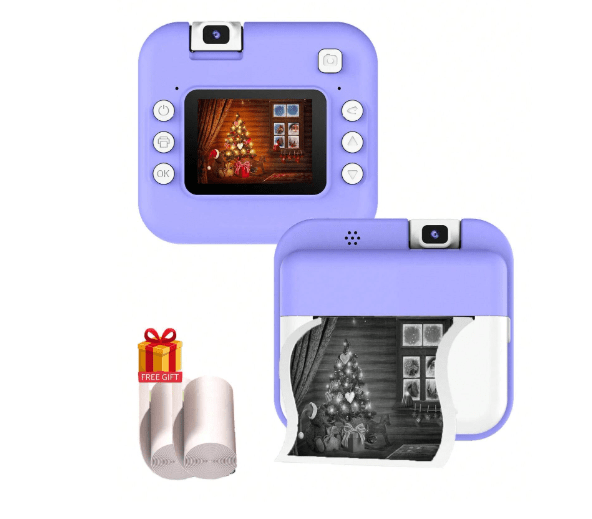 Dispositivi elettronici giocattolo Macchina Fotografica Istantanea Bambini con funzione Video, Selfie e Mp3 Macchina Fotografica Istantanea Bambini con funzione Video, Selfie e Mp3