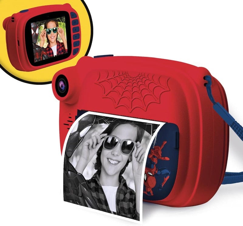 Giocattoli Lisciani Giochi Spiderman Print Cam, Fotocamera Istantanea con Funzione Video e Selfie Barbie Print Cam, Fotocamera Istantanea con Funzione Video e Selfie