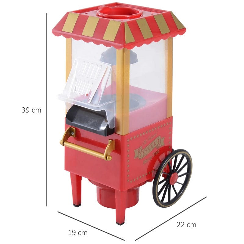 Elettrodomestici Divertenti Macchina per Popcorn Stile Retrò ad Aria Calda senza Olio 1200W - Aorlis Macchina per Popcorn Stile Retrò ad Aria Calda senza Olio 1200W - Aorlis