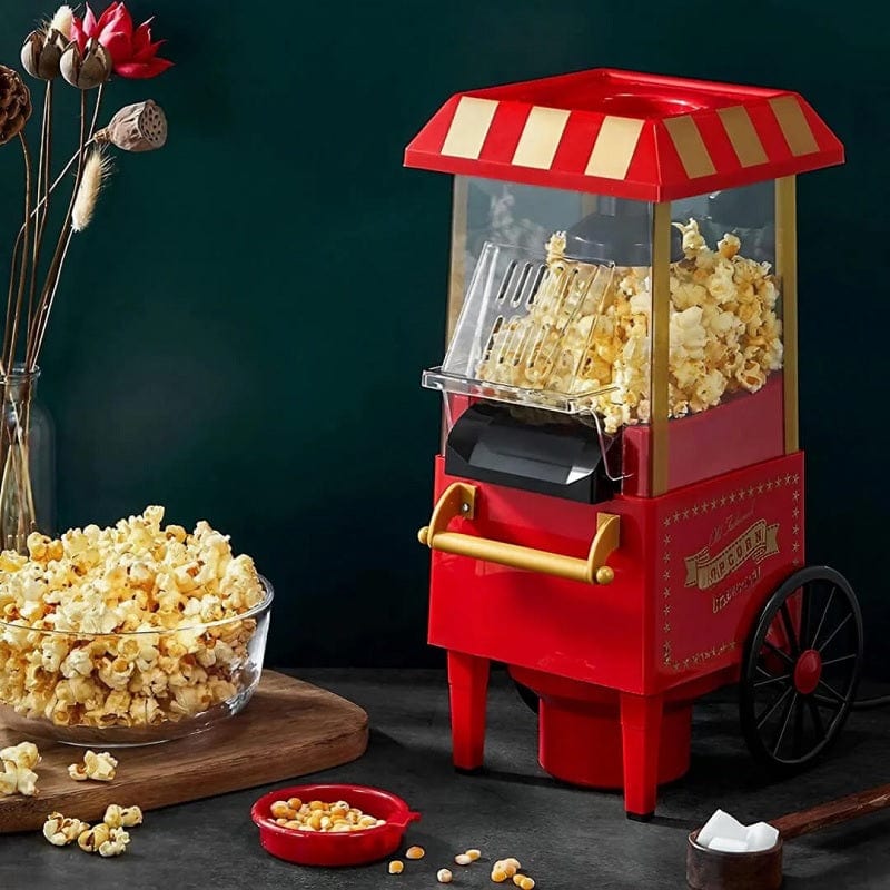 Elettrodomestici Divertenti Macchina per Popcorn Stile Retrò ad Aria Calda senza Olio 1200W - Aorlis Macchina per Popcorn Stile Retrò ad Aria Calda senza Olio 1200W - Aorlis