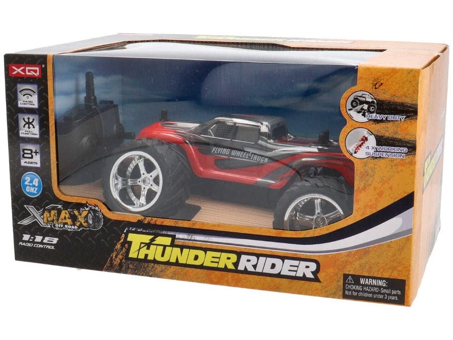 Radiocomando Monster Truck Radiocomandato scala 1:18, R/C Thunder Rider Monster Truck Radiocomandato scala 1:18, R/C Thunder
