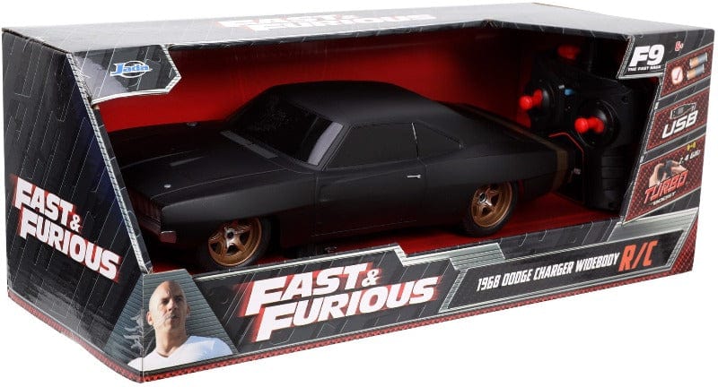 Giocattoli telecomandati Fast & Furious Macchina Rc Dodge Charger Wideboy scala 1:16