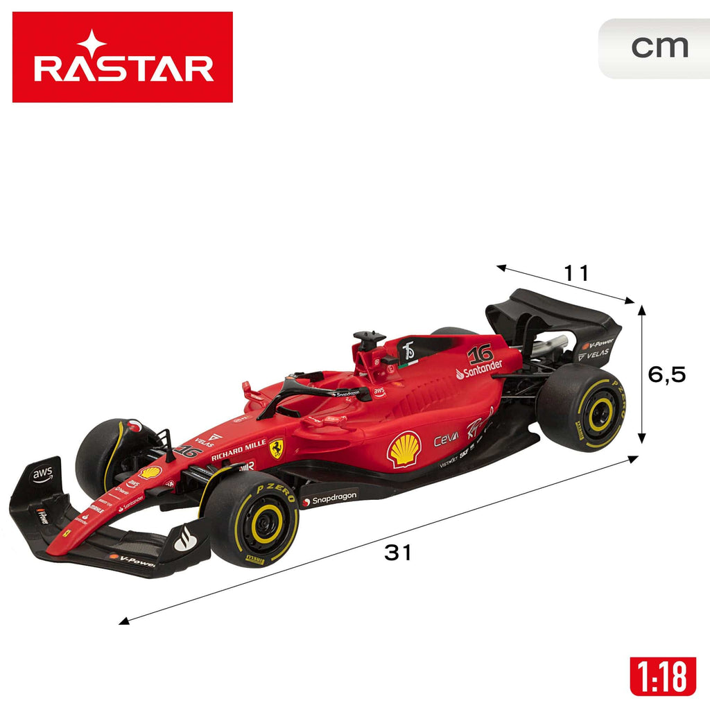 Giocattoli telecomandati Macchina Telecomandata Ferrari F1 -75 Scala 1:18 - Rastar