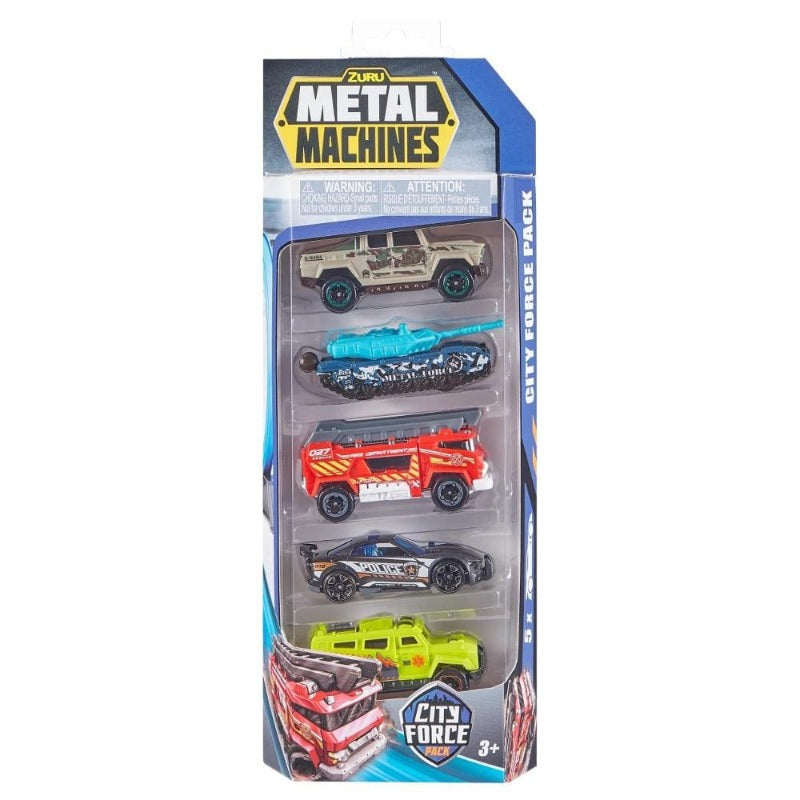 macchinine Metal Machine confezione da 5 Auto