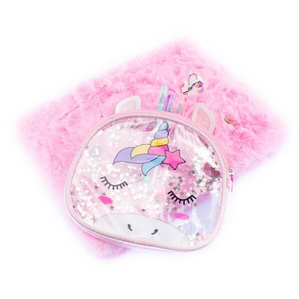 Colora e Decora Magic Unicorn Maxi Planner con Pochette Separabile Magic Unicorn Maxi Planner con Pochette Separabile