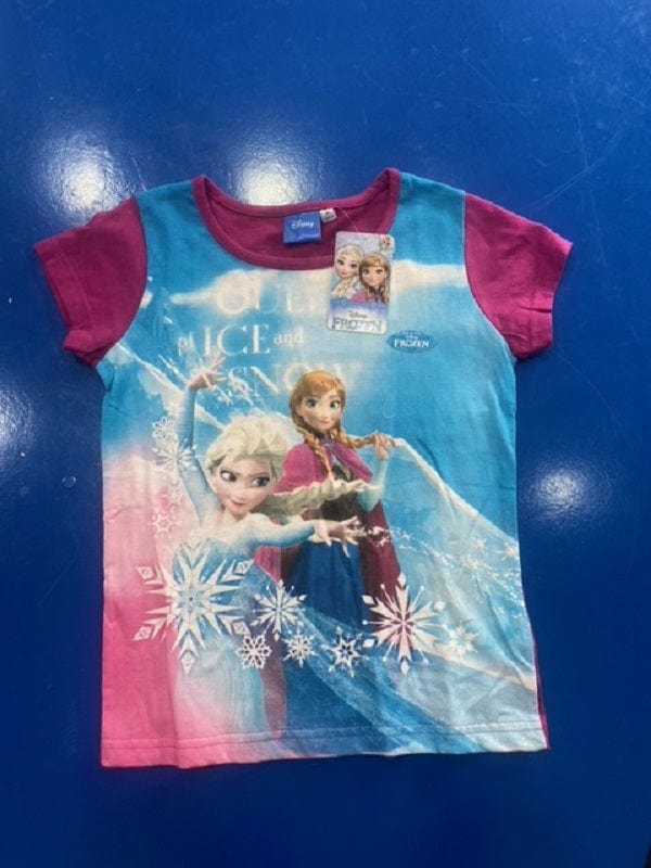 T-Shirt Frozen Maniche Corte