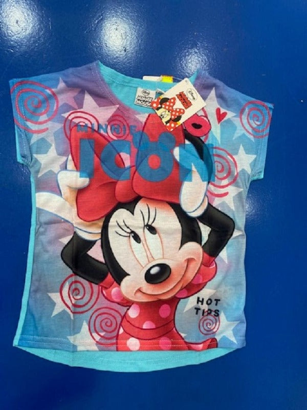 T-Shirt Minnie Maniche Corte