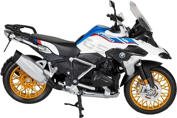 macchinine Bburago BMW R1250 Gs Metal kit in scala 1:12 Die Cast Limited Edition Style 38