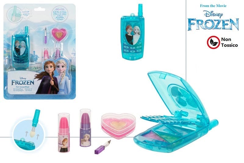 Trousse Trucchi per Bambine Disney Frozen, Trousse Telefono