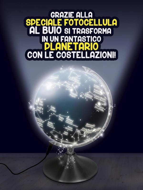 Giocattoli educativi Mappamondo Planetario Luminoso - Lisciani Giochi