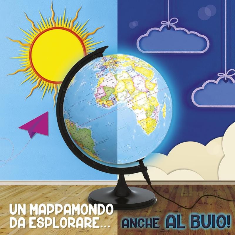 Giocattoli educativi Il Mio Primo Mappamondo Luminoso - Lisciani Giochi