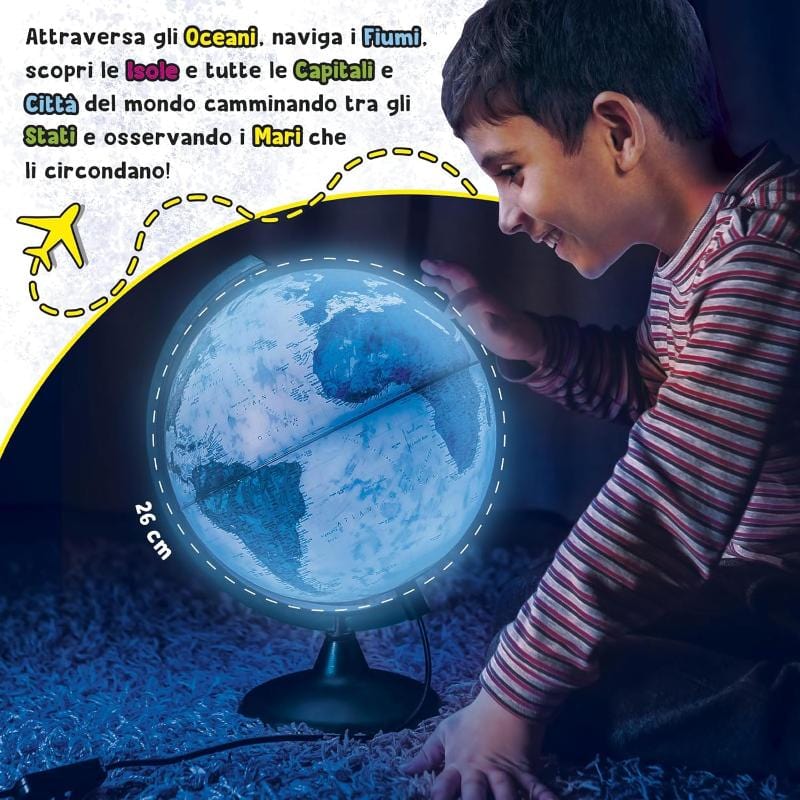 Giocattoli educativi Il Mio Primo Mappamondo Luminoso - Lisciani Giochi