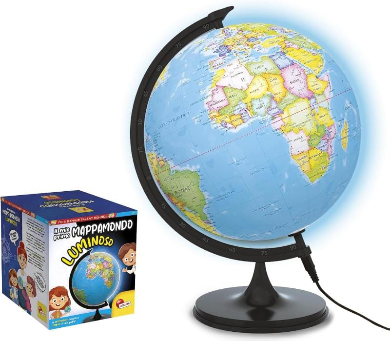 Giocattoli educativi Il Mio Primo Mappamondo Luminoso - Lisciani Giochi