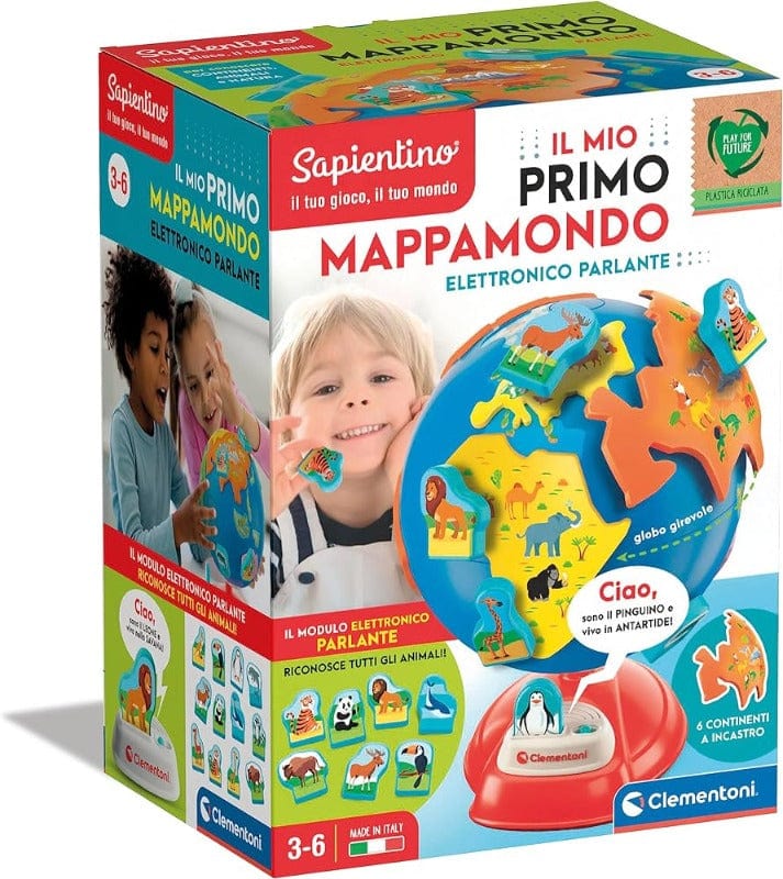 Sapientino il Mio primo Mappamondo Parlante, Età 3-6 Anni – The