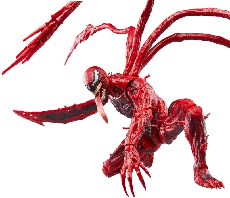 Action Figures Marvel Legends Series, action figure Venom la furia di Carnage personaggio da Collezione Marvel Legends Series, action figure Venom la furia di Carnage personaggio da Collezione