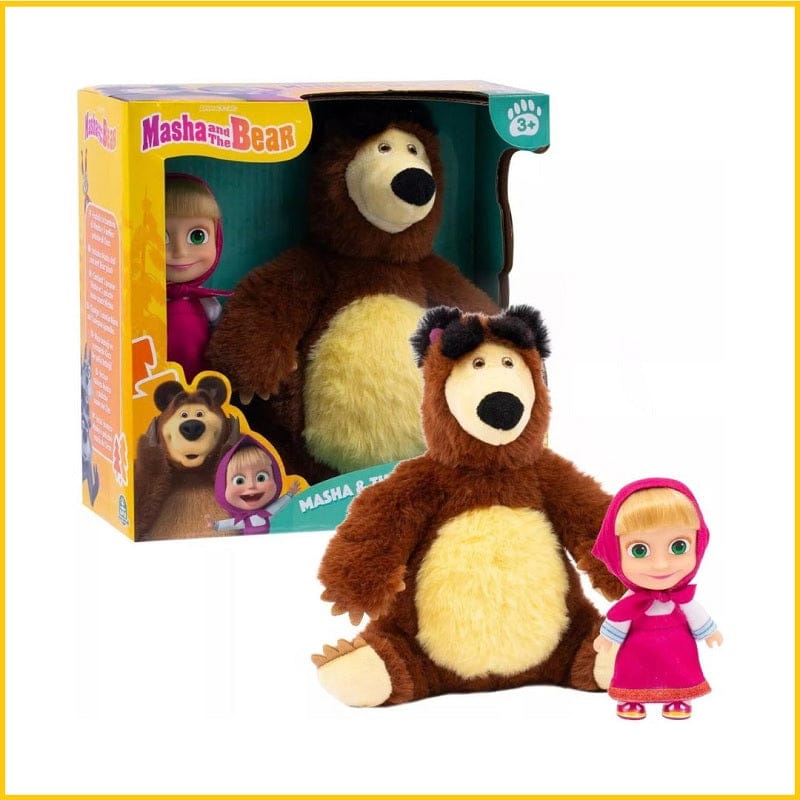 Bambole, playset e giocattoli Masha e Orso Bambola e Peluche su Licenza Ufficiale - Giochi Preziosi Masha e Orso Bambola e Peluche su Licenza Ufficiale - Giochi Preziosi