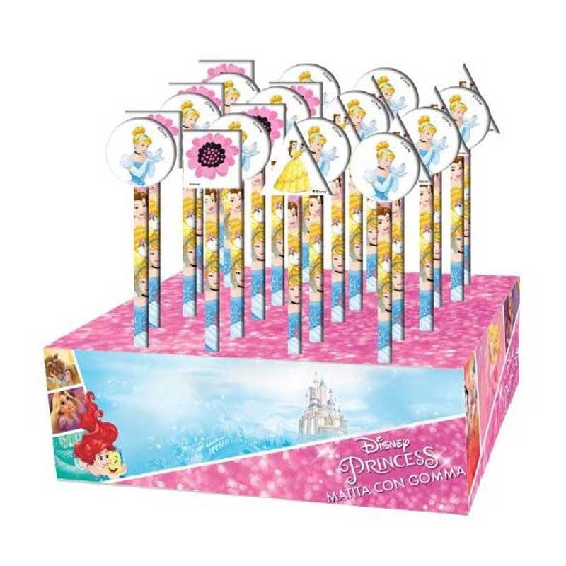 Party Matite Principesse con Gomma Expo 24pz Matite Principesse con Gomma Expo 24pz