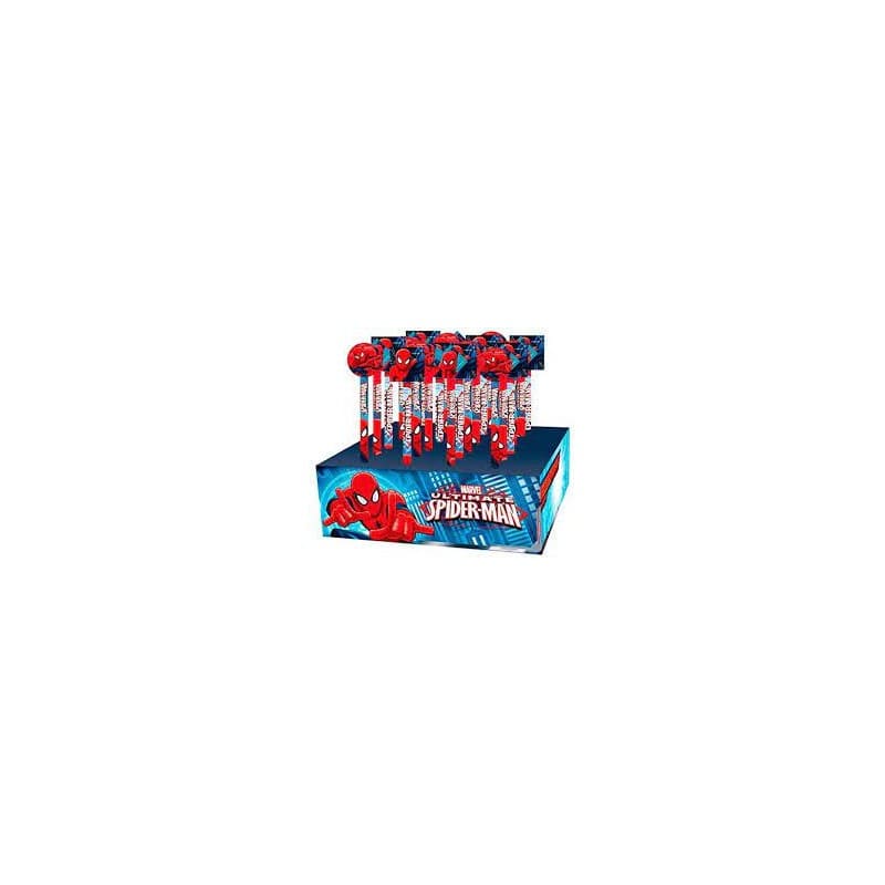 Party Matite Spiderman con Gomma Expo da 24pz Matite Spiderman con Gomma Expo da 24pz