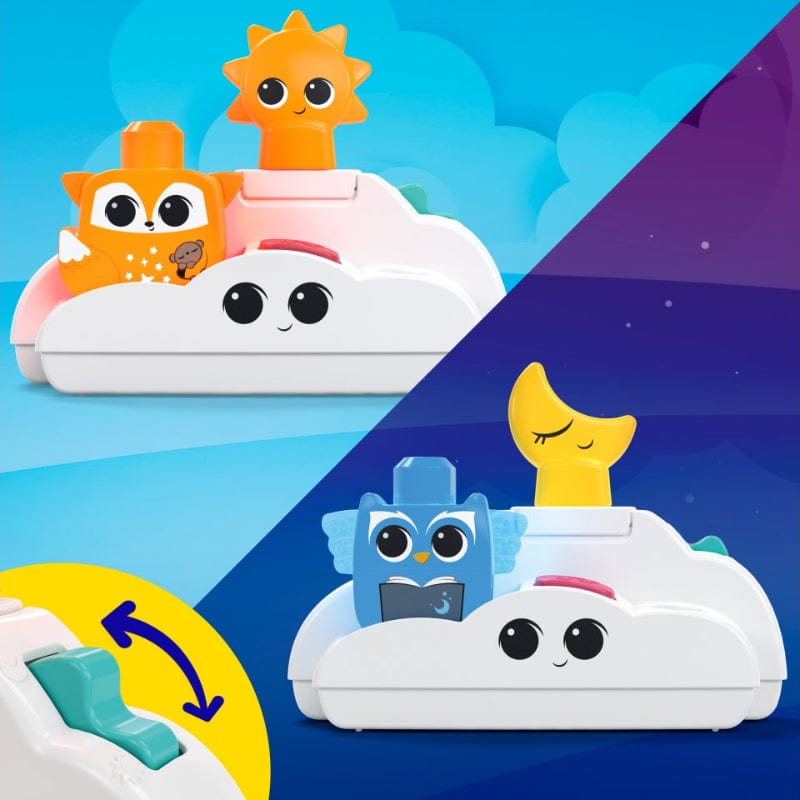 Giocattoli musicali Mega Blocks Luce Notturna Rise & Snooze Mega Blocks Luce Notturna Rise & Snooze