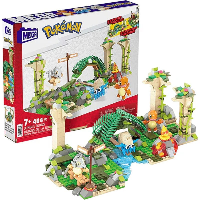 Costruzioni giocattolo Pokemon Adventure Mega-Bloks Rovine Abbandonate nella Giungla