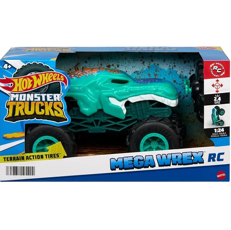Giocattoli telecomandati Hot Wheels Monster Trucks R/C Mega Wrex 1:24 Hot Wheels Monster Trucks R/C Mega Wrex 1:24