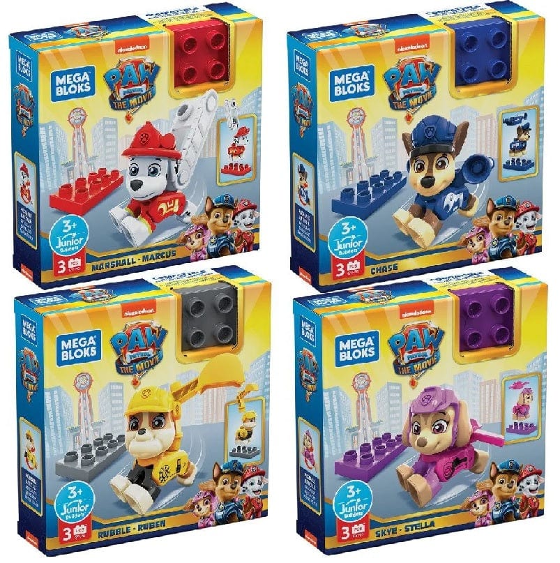 Mega Bloks set Costruzioni Paw Patrol - Personaggi Assortiti Mega Bloks set Costruzioni Paw Patrol - Personaggi