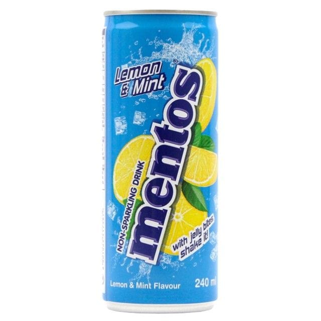 Party Mentos Limone e Menta in Lattina da 240ml Mentos Limone e Menta in Lattina da 240ml