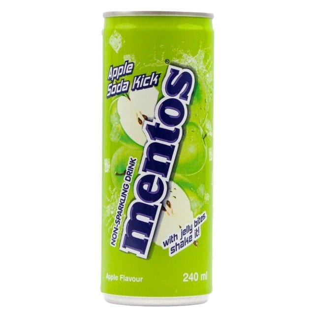 Party Mentos Mela Soda in Lattina da 240ml Mentos Mela Soda in Lattina da 240ml