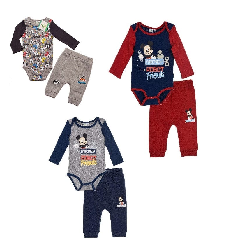 Abbigliamento Disney Minnie e Mickey Mouse Completo Body e Pantalone