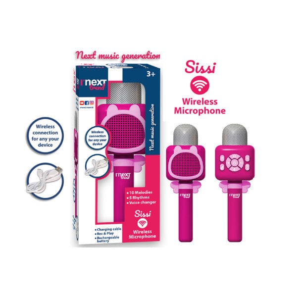 Microfono Karaoke Wireless Sissi - Pink