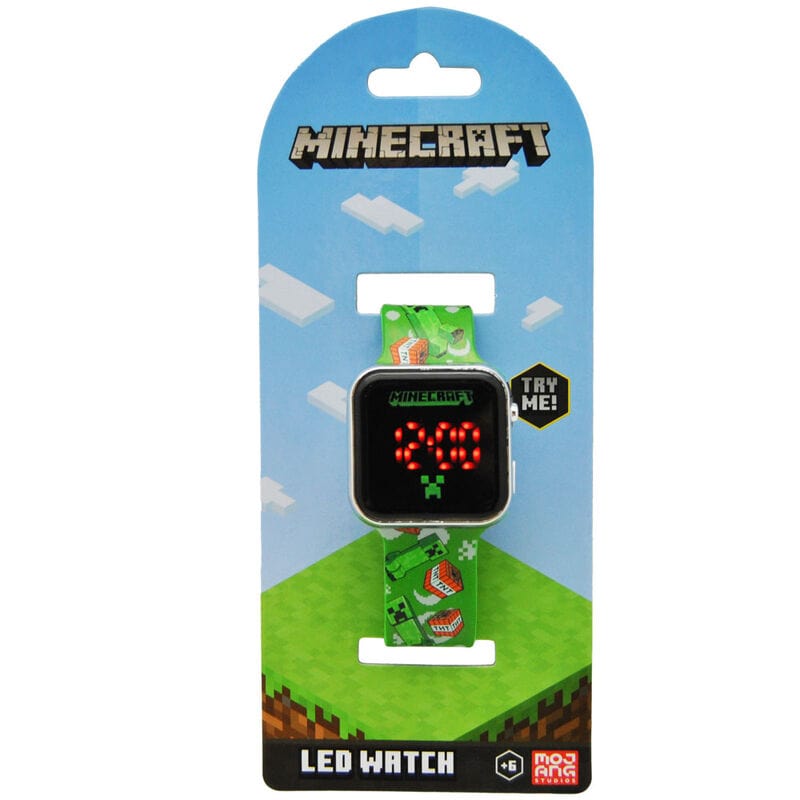 Giocattoli Minecraft Orologio Led per Bambini