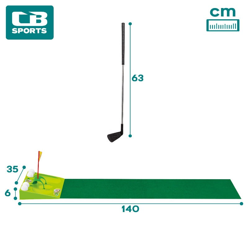 Minigolf per Bambini, set da Gioco Golf per 2 giocatori